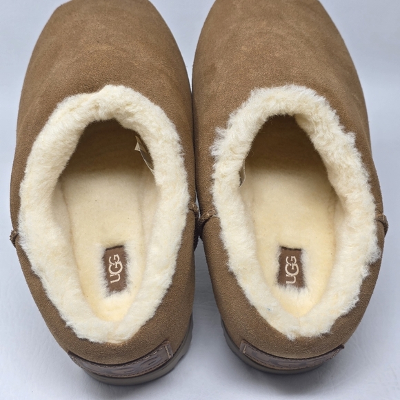UGG Women's Pumped Slide Chestnut Suede Slippers Shoes 1158215 Size 9 New - Picture 8 of 11